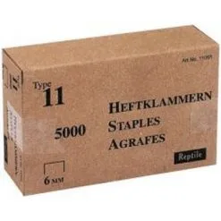 RAPID Agrafe N° 11 (140), Acier, Long. : 8 Mm