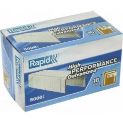 RAPID Agrafe N°12, 16mm, Galva 5000 Pièces