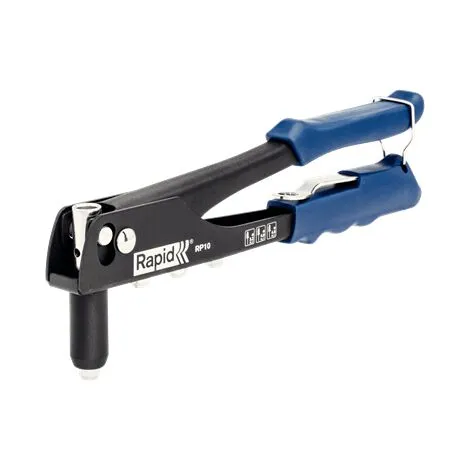 PINCE A RIVETS RP10 + 100 Rivets Pour Rivets ALU 3.2 - 4.0 - 4.8 Blister RAPID