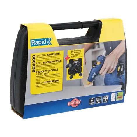 PISTOLET A COLLE BGX 300 - Sur Batterie Lithium-Ion Pour Colle Diam 12mm RAPID – Image 2