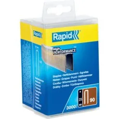 AGRAFES 90/25mm Galva Boite Polypro 3000 RAPID