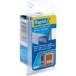 AGRAFES 980/10mm Galva Blister Etroit 860 RAPID