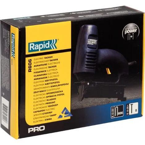 AGRAFEUSE-CLOUEUSE ELECTRIQUE R606 Boite RAPID – Image 3