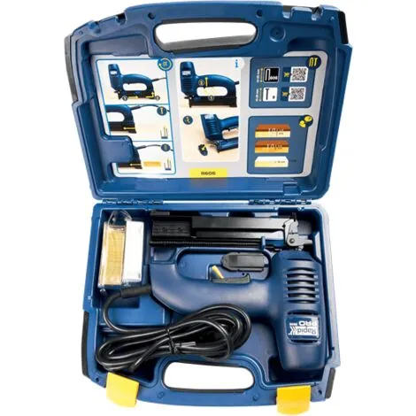 AGRAFEUSE-CLOUEUSE ELECTRIQUE R606 Coffret Premium RAPID – Image 3