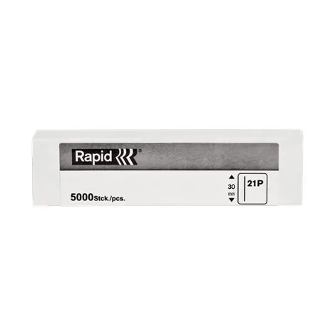 POINTES 21P/30mm Galva Boite Carton 5000 RAPID – Image 2