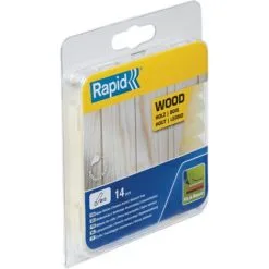 COLLE Bois Et Derives - 94mm X 14 Sticks (env. 125g) Diam 12 Blister RAPID