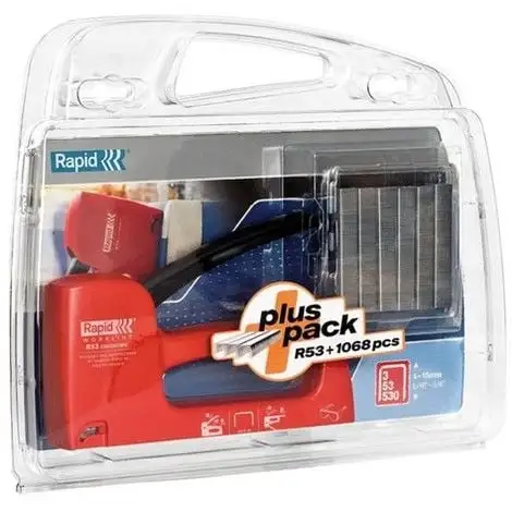 AGRAFEUSES MANUELLES R53 Valisette + Agrafes RAPID