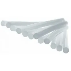 RAPID - Bâtons De Colle Thermofusibles GEN-T – Diamètre : 12 Mm – Transparente Pour Textile, Carton, Papier, Bois – Usage Universel – Sachet De 1 Kg