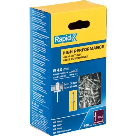 RAPID RIVET HAUTE PERFORMANCE RAPID Diam40 X 8 MM_ 5001432 RAPID