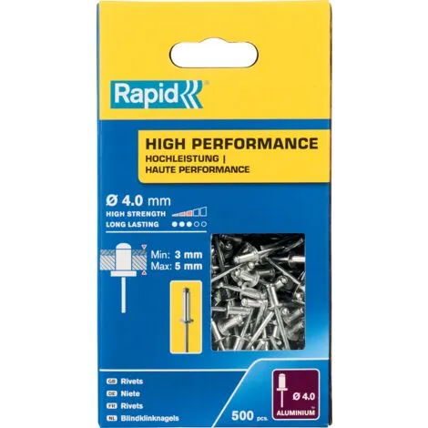 RAPID RIVET HAUTE PERFORMANCE RAPID Diam40 X 8 MM_ 5001432 RAPID – Image 2