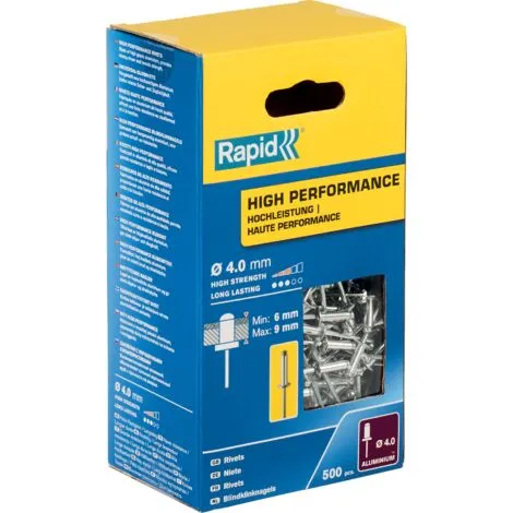 RAPID RIVET HAUTE PERFORMANCE RAPID Diam40 X 12 MM_ 5001434 RAPID