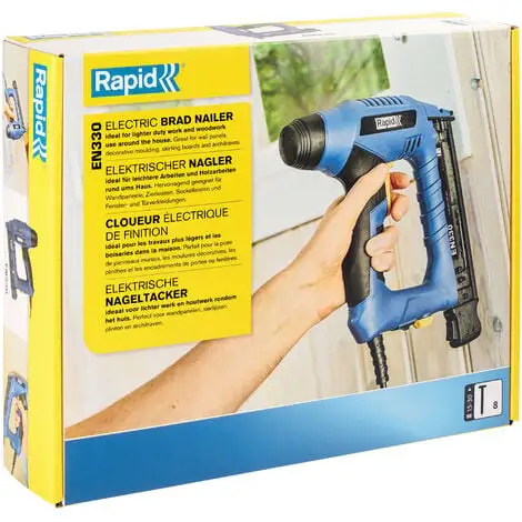 RAPID EN330 Cloueur De Finition électrique Pour Clous N8 De 15 à 30 Mm RAPID – Image 5