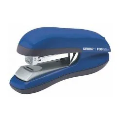 Agrafeuse Rapid Flat Clinch F30 - Agrafes 26/6 Et 24/6 Capacité 30 Feuilles Bleu - Bleu